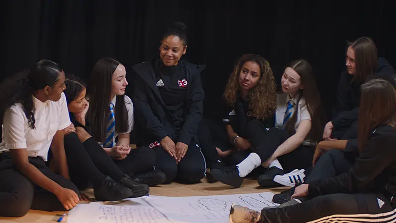 Goals 4 Girls mentoring session